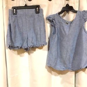 Copper key shorts set